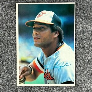 1980 Topps Ken Singleton Baltimore Orioles #11 Oversized‎ Baseball Card 5x7